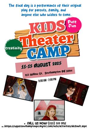 Theater for summer camp