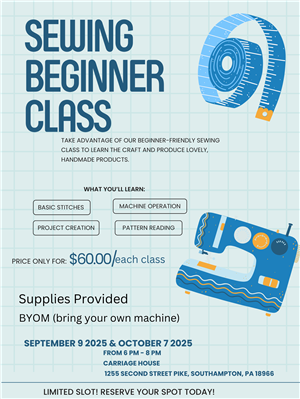 Sewing Class