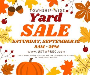 yard sale fall 26